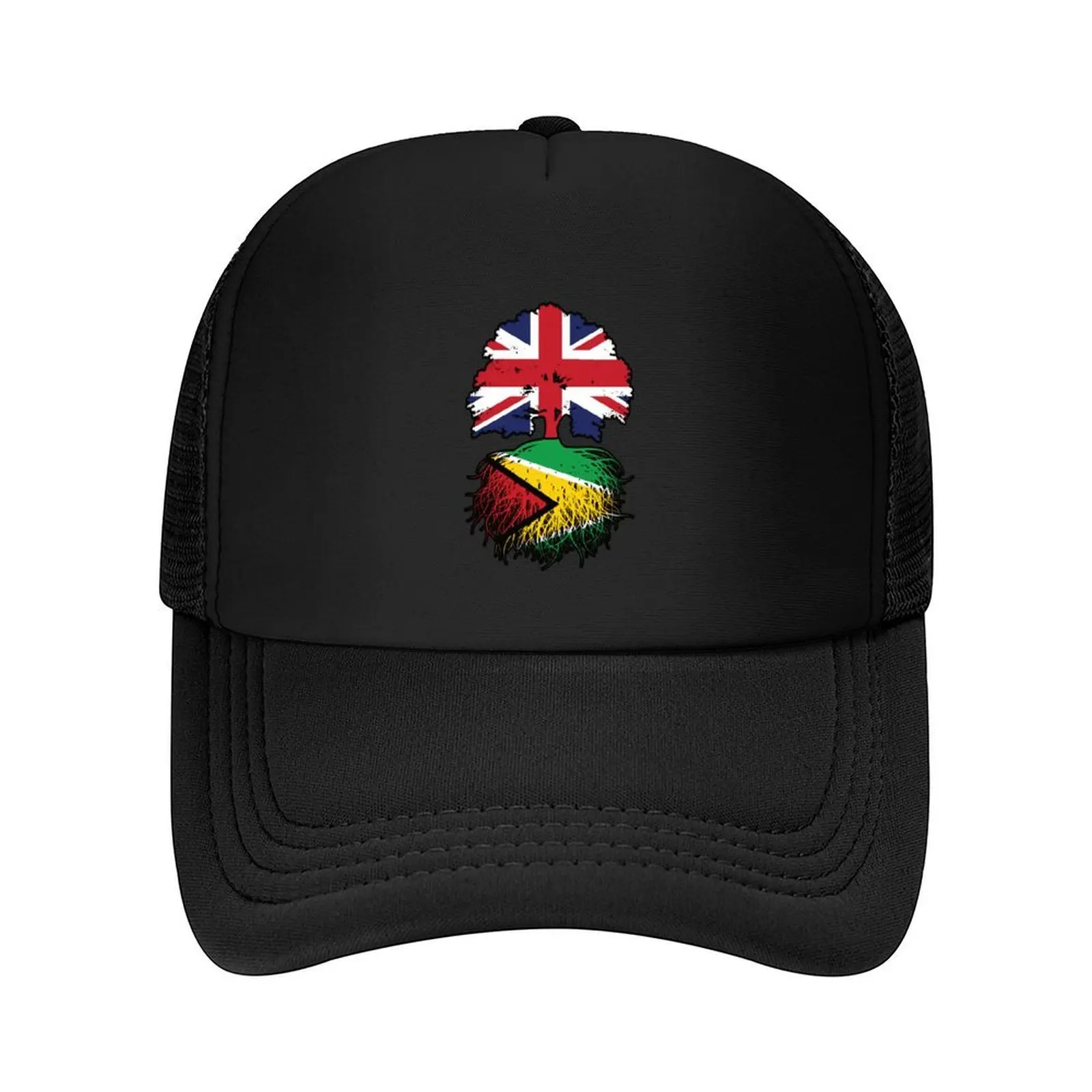 

Guyana Guyanese British UK Tree Roots Flag Baseball Cap New In The Hat Brand Man cap Rave Kids Hat For Women 2025 Men's