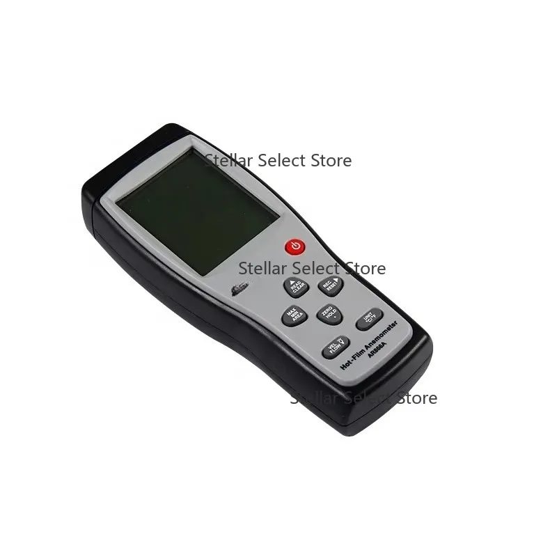 Digital Hot-film Anemometer Wind Speed Meter Air Velocity Wth Temperature Measurement 40M/S Data Hold to PC Via USB