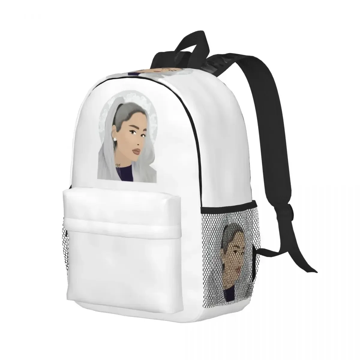 

Рюкзак Ariana Grande, студенческая сумка для книг для мальчиков и девочек, детская школьная сумка, сумки на плечо для ноутбука для мужчин и женщин