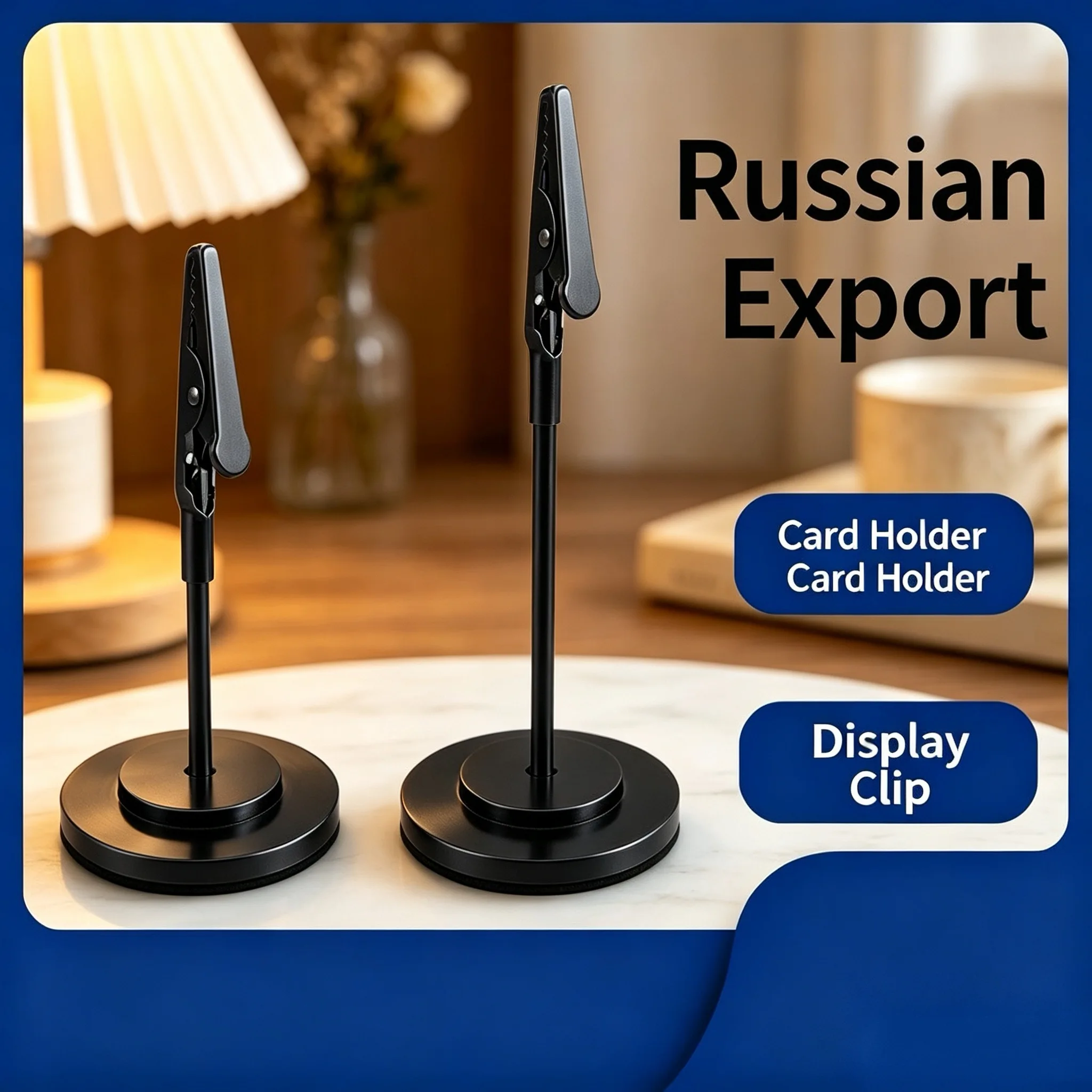 6 PCS Stainless Steel Table Number Holders Place Card Holder Wire Photo Picture Holder Clips Food Label Menu Memo Note Stand