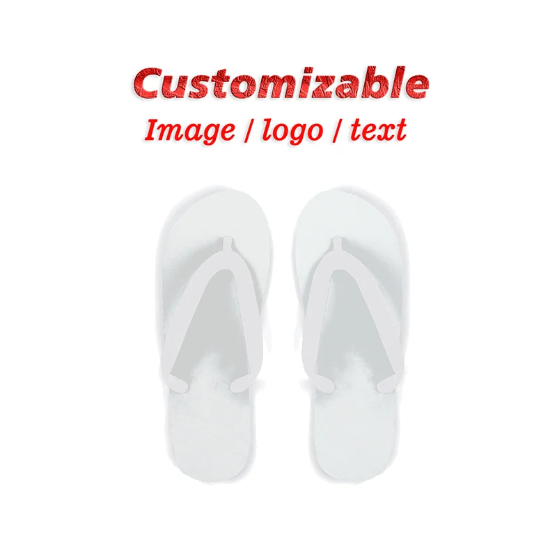 

Men's slippers can be customized with patterns summer slippers for women
