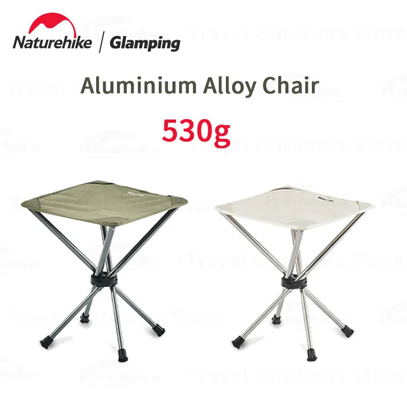 

Naturehike Camping Telescopic Stool 530g Ultralight Outdoor Portable 4-Corner Stool Fishing Chair 600D Oxford Fabric Small Stool