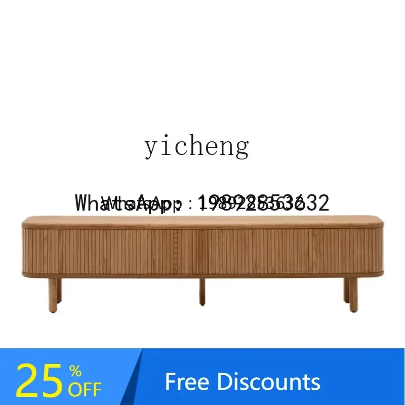 

LYY TV Cabinet Silent Oak Living Room Home Simple Cabinet Modern Floor-Standing Rack Cabinet