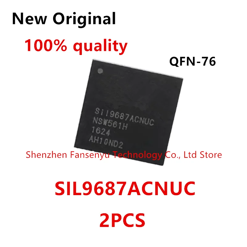 

(2piece)100% New SIL9687ACNUC SII9687ACNUC QFN-76 Chipset