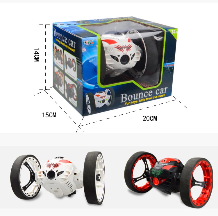 Upgrade Strong Jumping Sumo Connected Toy Mini RC Car 2.4GHz Bounce Car With Flexible Wheels Remote Control Car Gigt