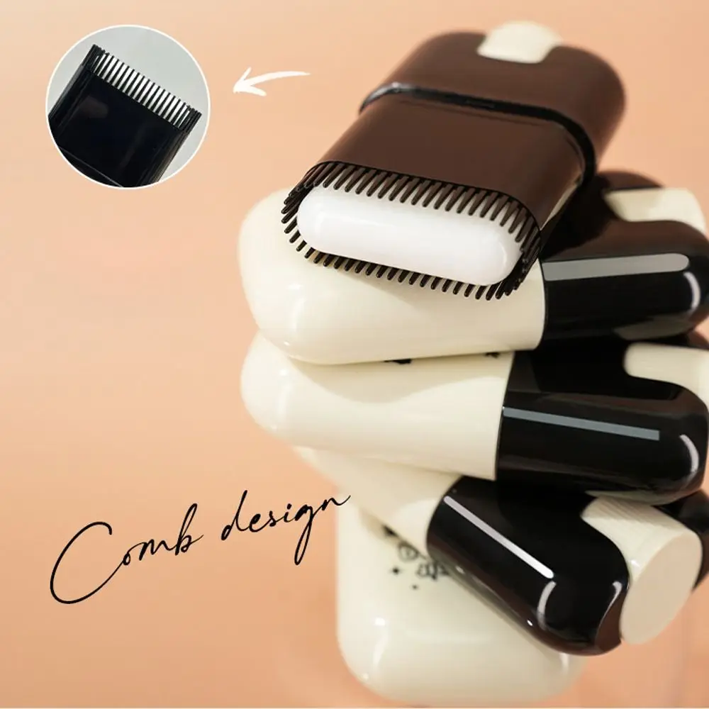 

Освежающий и нежирный гель для укладки волос Легко укладка Долговечный палочка для отделки волос 2-в-1 Портативный Простота в использовании