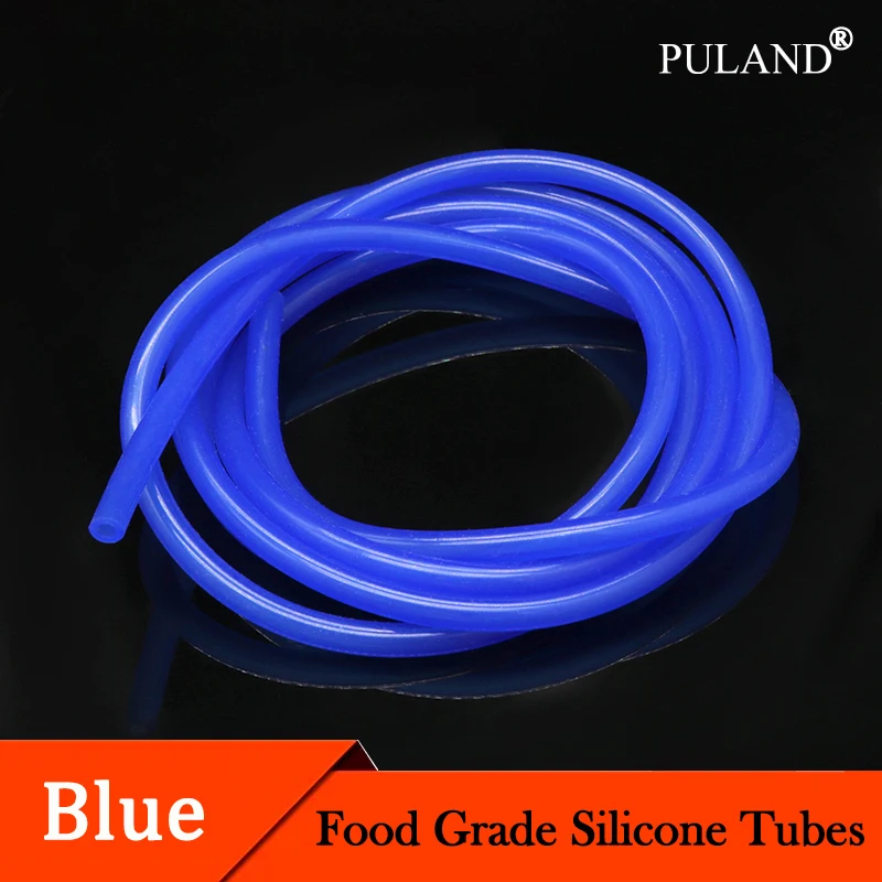 

1~10M Blue Silicone Tube Food Grade Rubber Hose ID 0.5~32mm x OD 1~38mm Flexible Aquarium Irrigation Pipes Garden Water Hoses