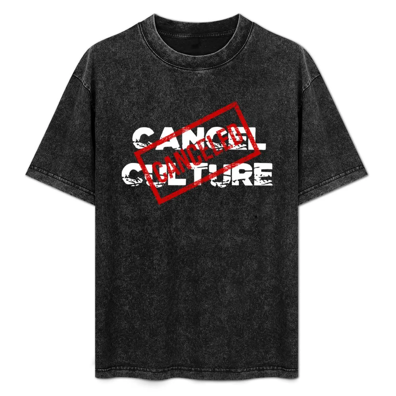 

Canceled cancel culture T-Shirt Summer Holiday Casual Tee
