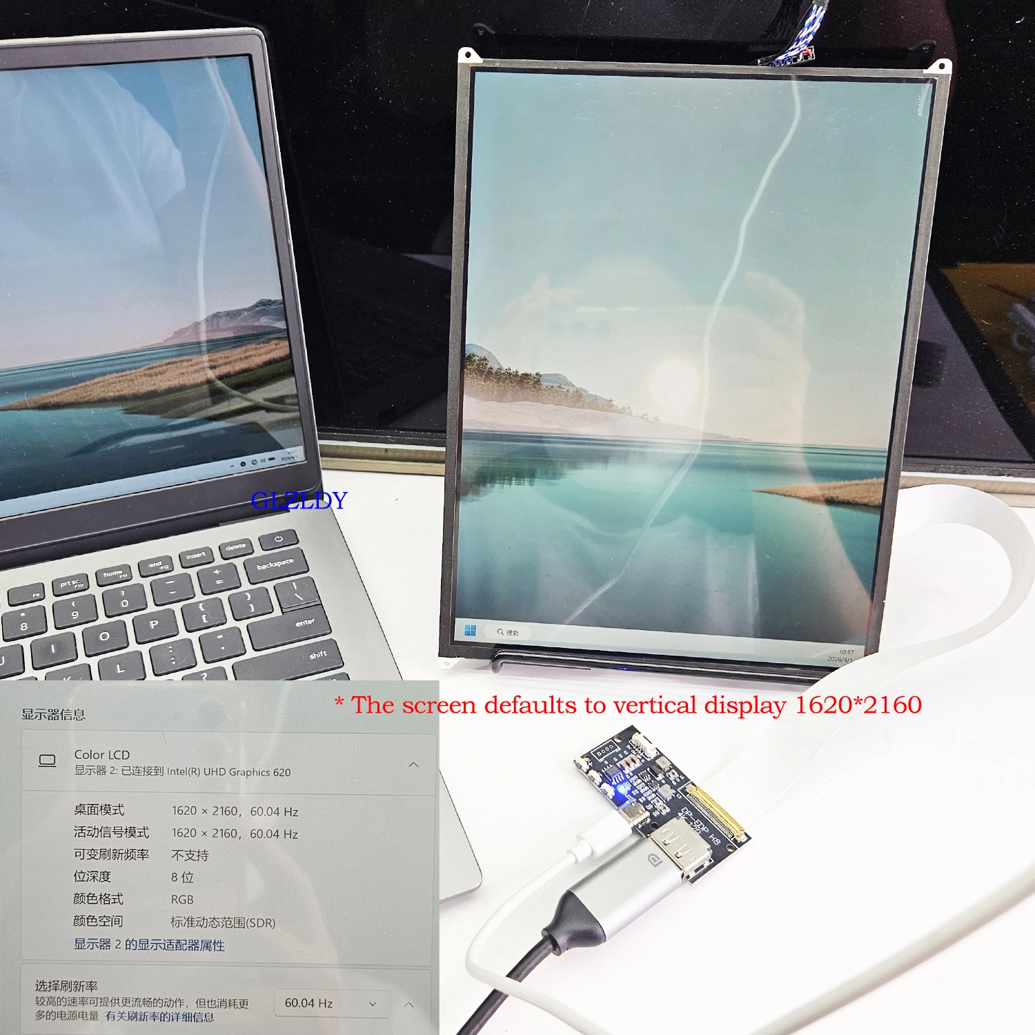 iPad 10.2 LCD Control Motherboard 2019 2020 2021 Retina Screen Driver Board DIY Monitor Adapter Card Display Port Type-c Power - view 5