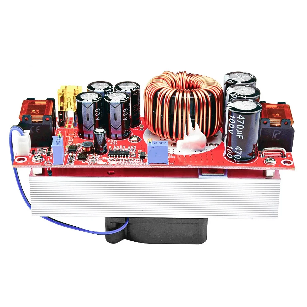 1800W 40A DC-DC Boost Converter Step Up Power Supply Module 10-60V to 12-90V Adjustable Voltage Charger