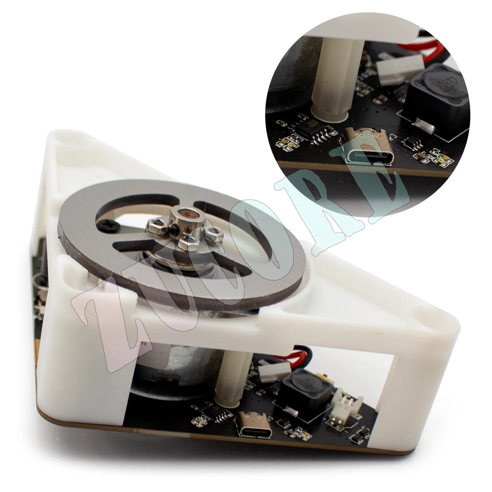 عجلة القصور الذاتي التوازن الثلاثي بريزم التوازن مثلث كوبلي STM32 الكلاسيكية PID MicroUSB شحن واجهة