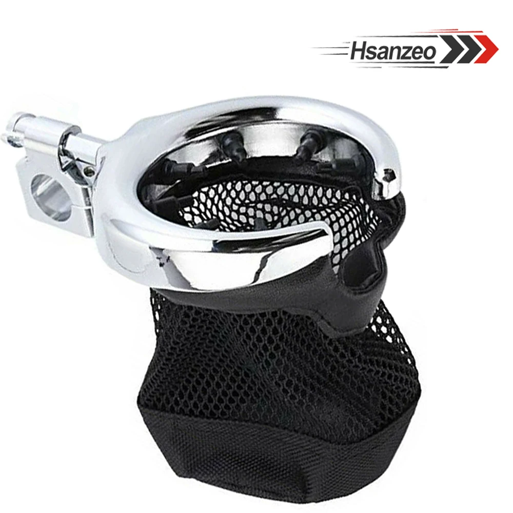 Hsanzeo Motorcycle Handlebar Drink Cup Holder FOR Suzuki Boulevard C50 C90 C109R M109R M50 M90 FOR Honda Goldwing 1200 1800 GL