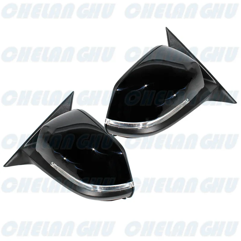 For BMW F30 F31 F35 316i 320i 328i 335i 2010 2011 2012 2013 2014 2015 2016 2017 2018 1 Pair 5 Pin Black Painted Auto Fold Mirror