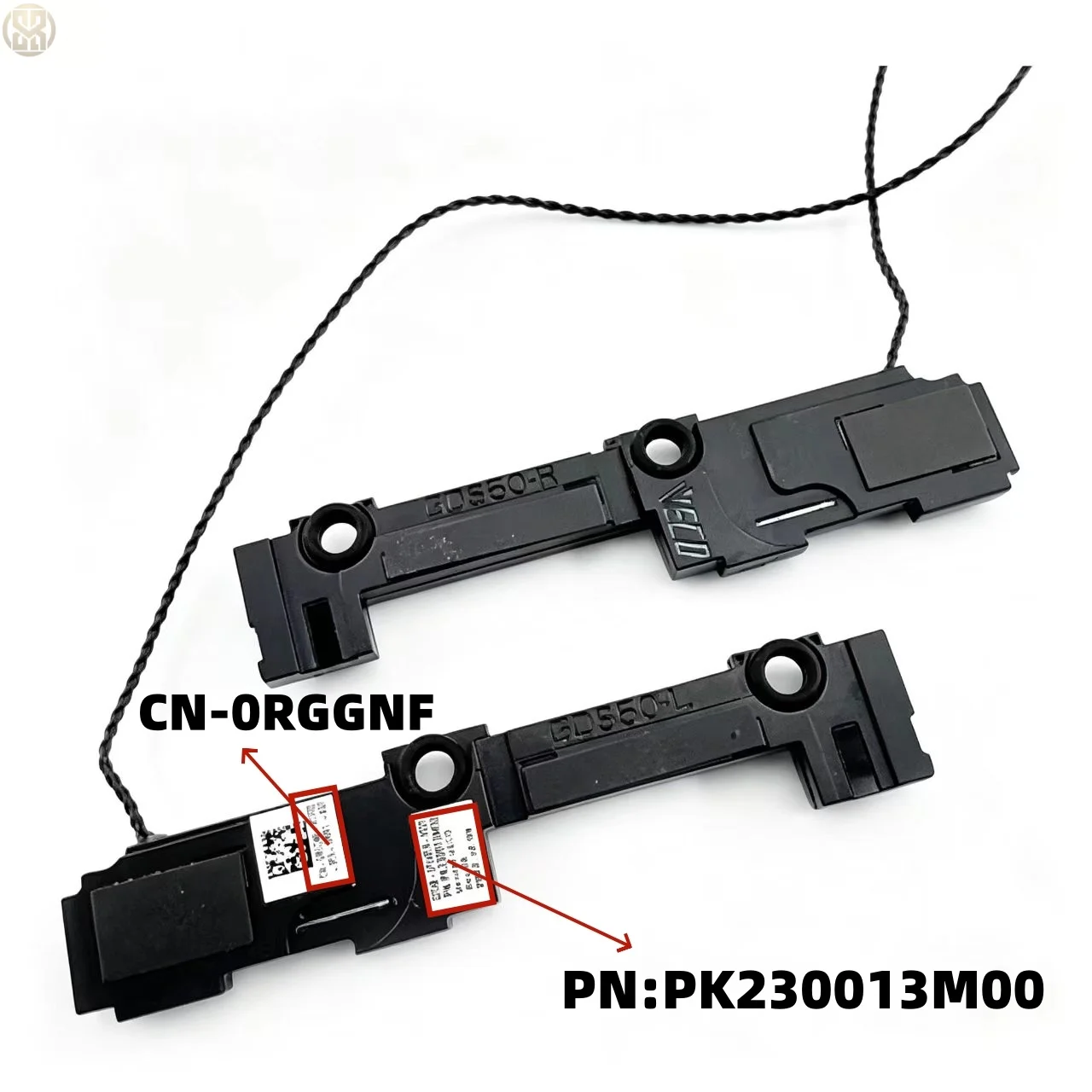 Laptop Internal Speaker CN-0RGGNF 0RGGNF For Dell Alienware X15 R1 X15 R2 Built-in Stereo Speakers Audio Replacement Pair