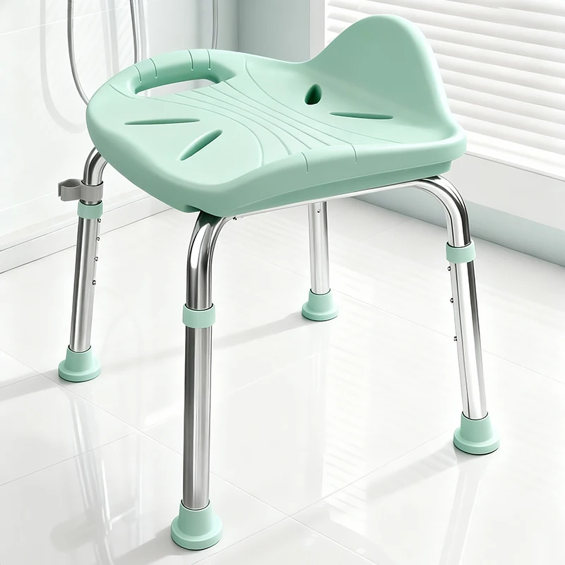 

Bath stool lift bathroom elderly children non-slip chair punching free pregnant woman anti-fall shower stool