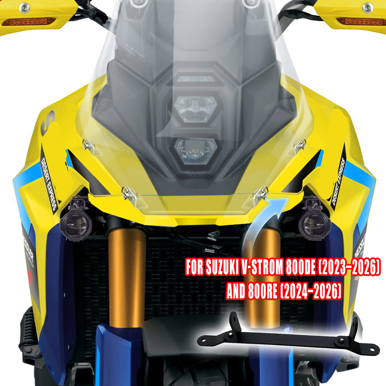 motorcycle-led-driving-lights-auxiliary-spot-light-bracket-fog-lamp-spotlight-supports-for-suzuki-v-strom-800de-800re-2024-2026