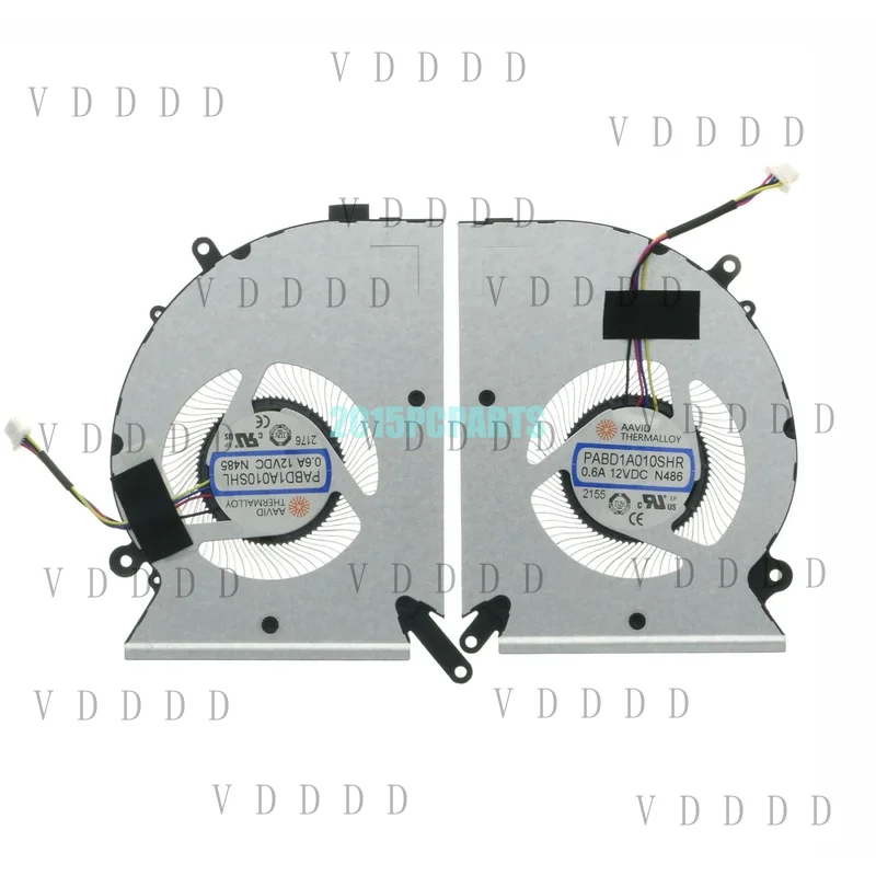L...  for MSI Stealth GS77 12UE 12UG 12UGS 12UH 12UHS MS-17P1 CPU / GPU Cooling Fan