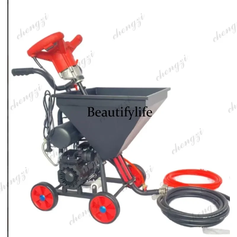A172  Polyurethane waterproof coating sprayer fully automatic putty spray multifunctional high power electric