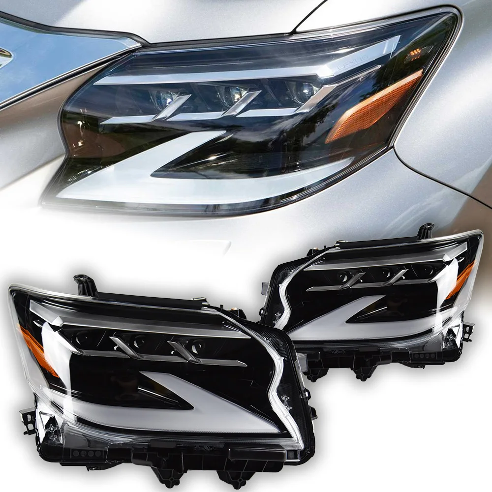Car Lights For Lexus GX460 Headlight Projector Lens 2014 Dynamic Signal Head Lamp GX400 LED Headlights Drl Automotive Accessory