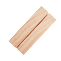 1Pcs Message Board Display Sign Wooden Base Price Tag Black Chalkboards Memo Bar 6
