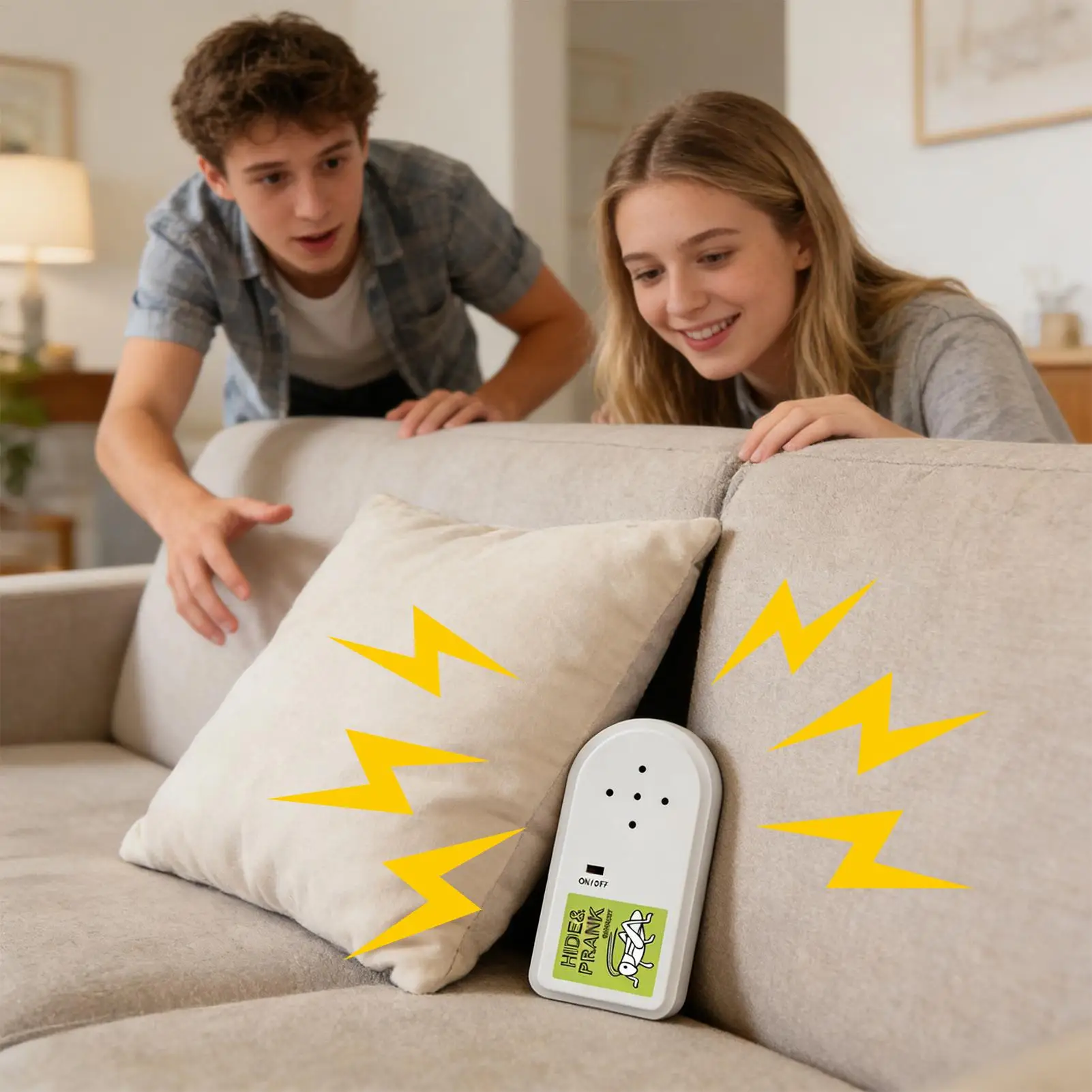 

Забавная игрушка-шумогенератор с звуком крикета для розыгрышей, маленькая, прикольная, для приколов и розыгрышей