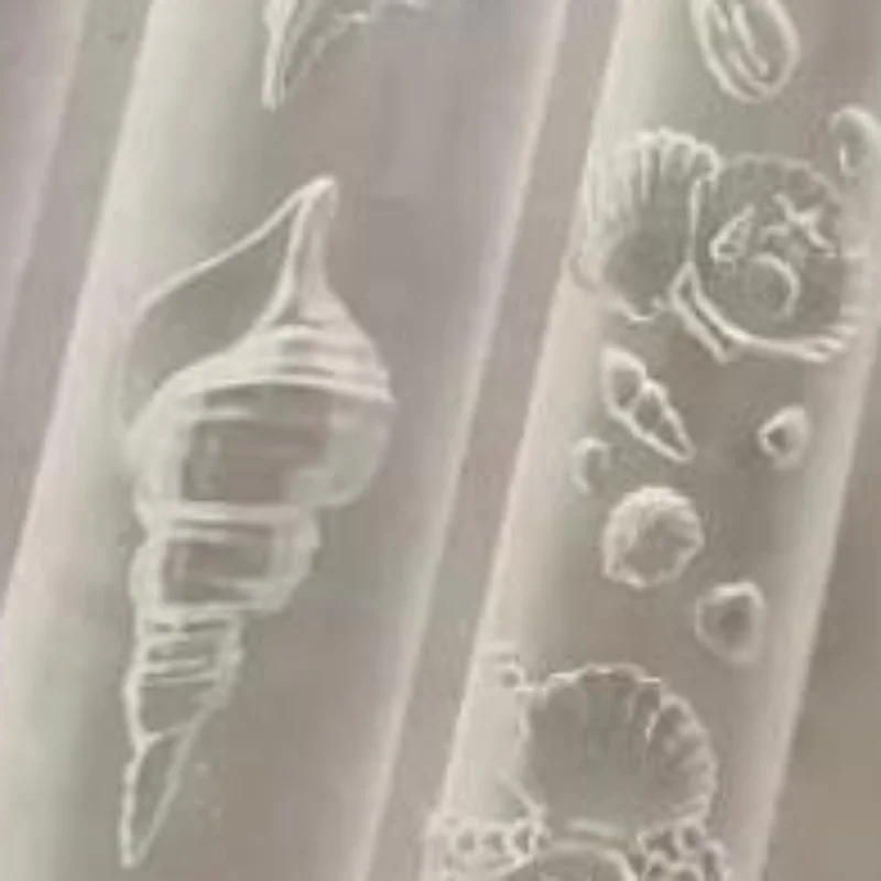 Flowers Nail Art Mold Silicone Relief Vintage 3D Nail Decoration Nail Salon Nail Seal Accessories Manicure Tool DIY