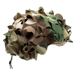 Tactical FAST Helmet Cover 3D Camouflage Helmet Cloth Cover For Hunting Airsoft FAST Helmet Accessories