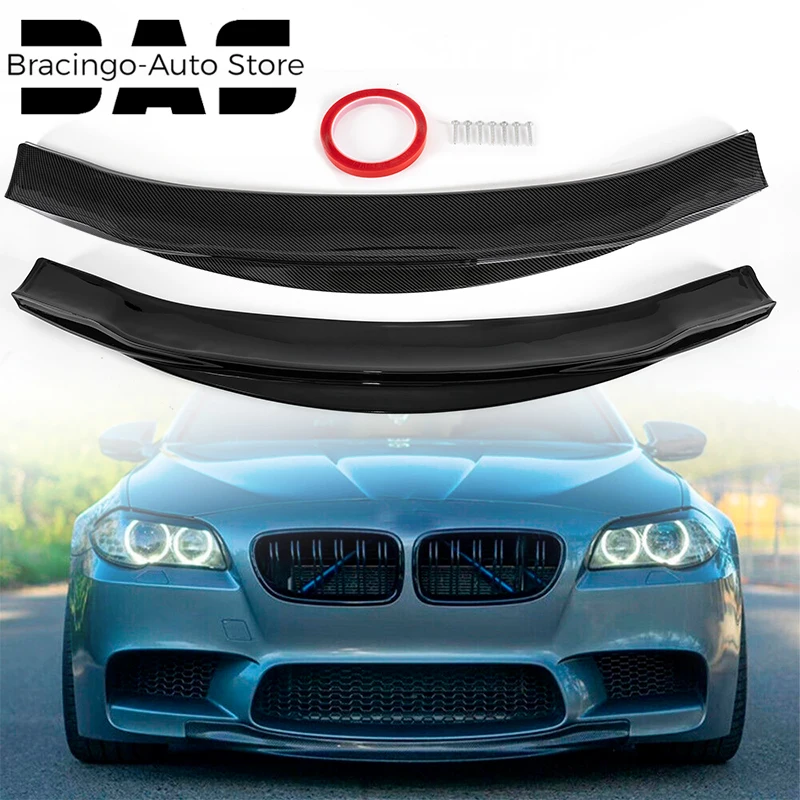 

Fit For BMW 5 Series F10 M5 Sedan 2012-2017 Bracingo Car Front Bumper Lip Spoiler Splitter Head Bumper Guard Molding Trim Kit