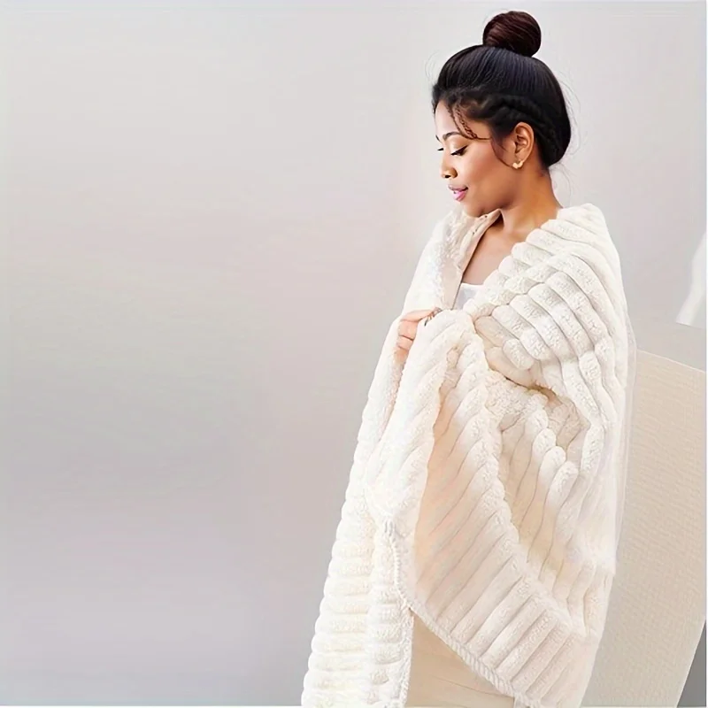 Serviette de bain rayée 1 pièce, Ultra-absorbante, séchage rapide, Design Adorable, Robe enveloppante de douche confortable, conçue pour les femmes