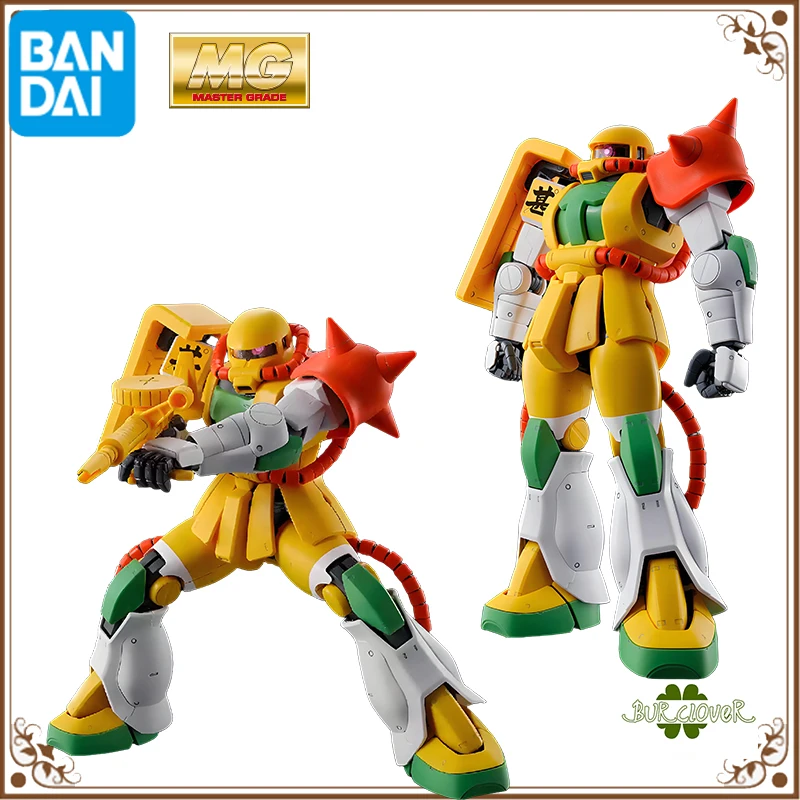

Bandai Original GUNDAM MG Series RIKO'S ZAKU Anime Action Figure Assembly Model Toys Collectible Model Ornaments Gifts
