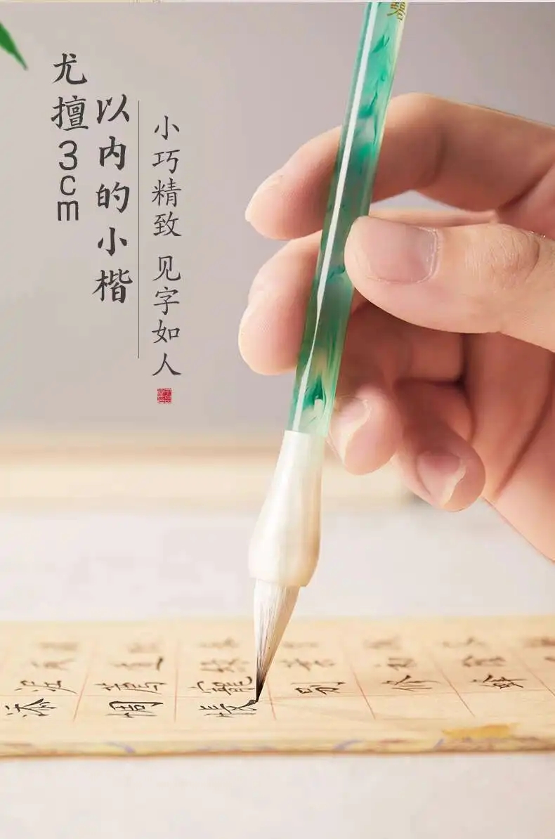 Liupintang Liufang Huanbi Mixed Hair Small Regular Script Calligraphy Brush Pen Special Calligraphy Copybook for Beginners Adult