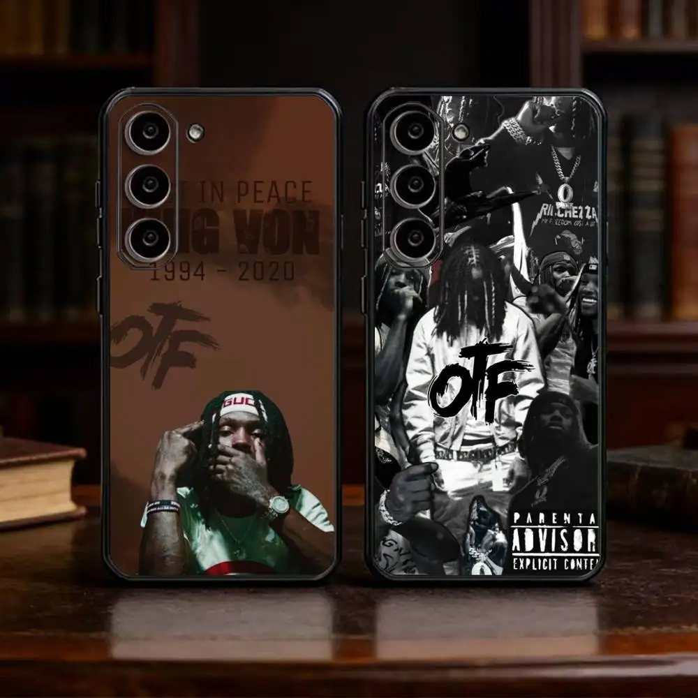 

Raper K-King Von Phone Case For Samsung Galaxy A13,21s,22,31,32,52,53,71,72,73,Soft Black Cover