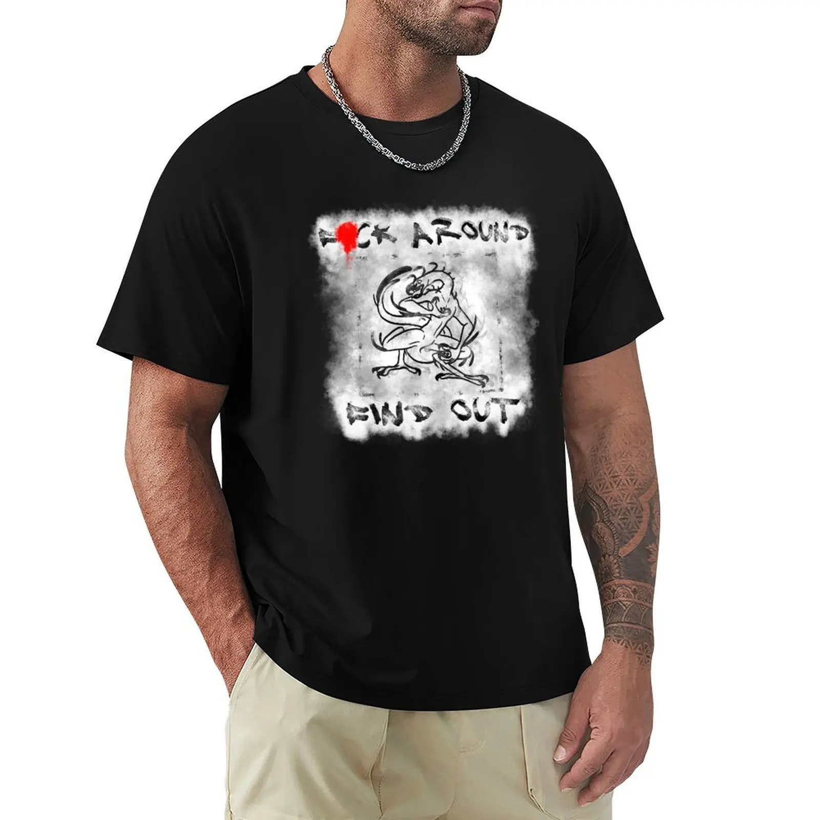 

FAFO T-Shirt Big Size Daily Wear T-Shirt