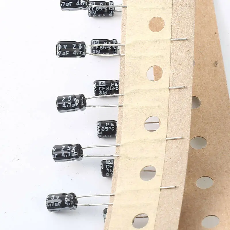 Capacitor eletrolítico 10pcs/50pcs RUBYCON MS7 25V 4.7UF 85 ℃ 4X7mm 4.7UF25V