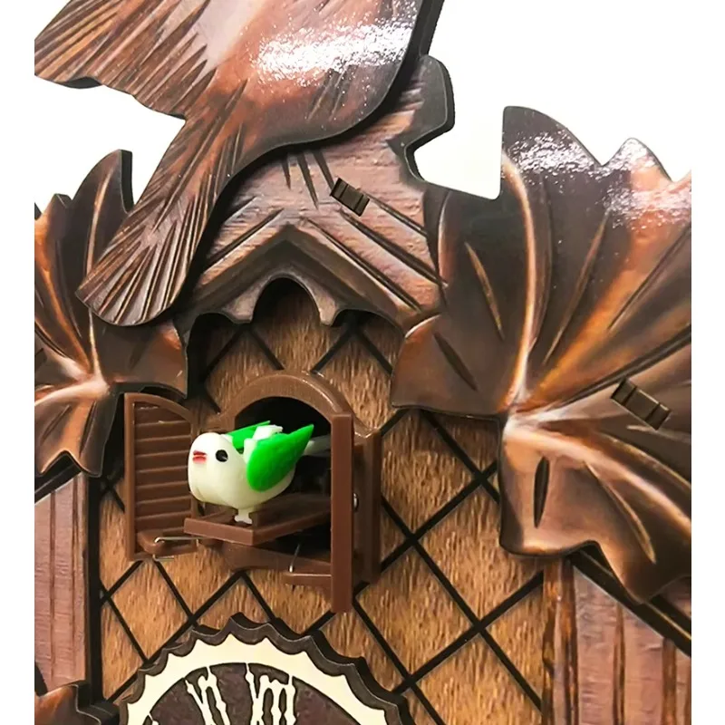 Factory Direct 2026 Decorative Wall Clock, Quartz Cuckoo Clock Movement With Bird Comes Out