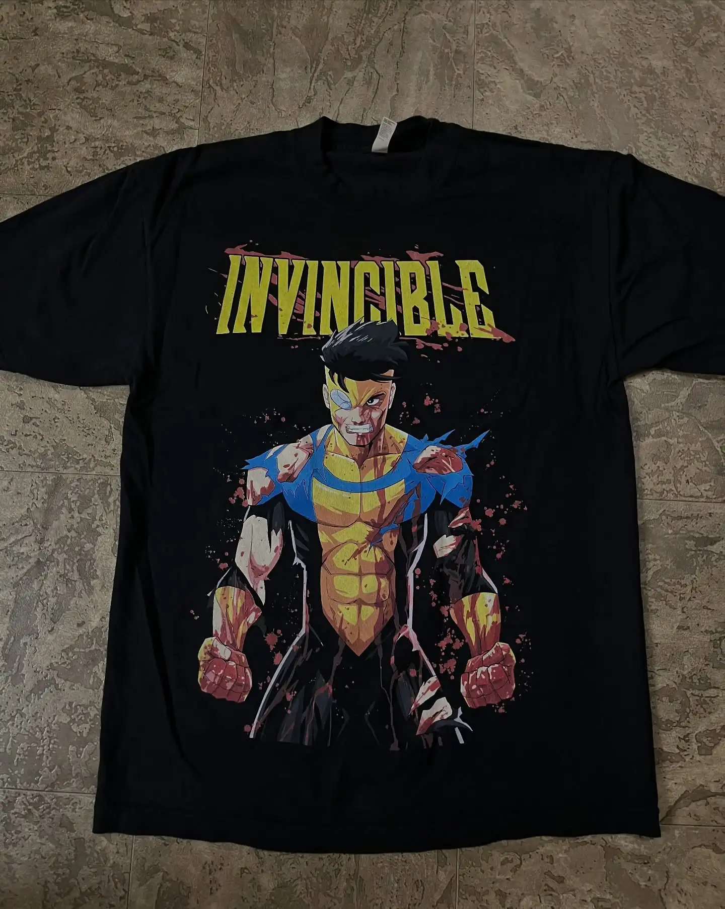 Invincible Viltrumite War Graphics Cotton Vintage T-shirt 2026 Summer New Men's Clothing Women's Fashion American Anime T Shirt