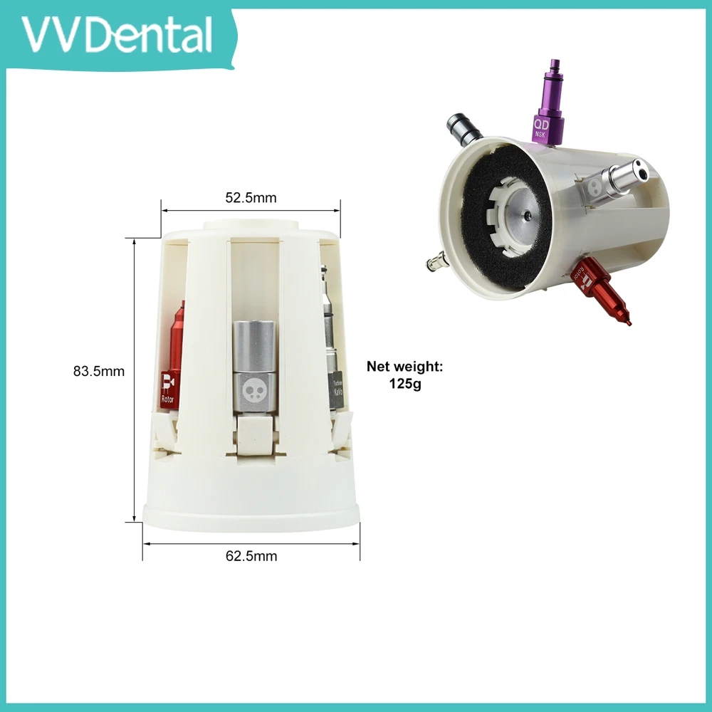 VVDental Dental Portable Handpiece Care Cleaning Spray Lubricant Oil Maintenance for High and Low Speed Handpiece