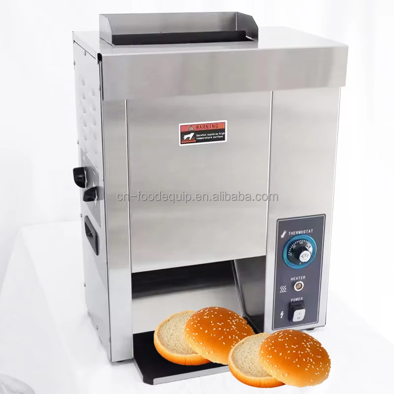 Commercial Electric Vertical Hamburger Bread Making Machine New Design for Serving Burgers Buns Accepts Wheat Fruit for