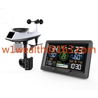 WIFI weather station 7-in-1 professional digital temperature and humidity meter temperature and humidity monitor weather station