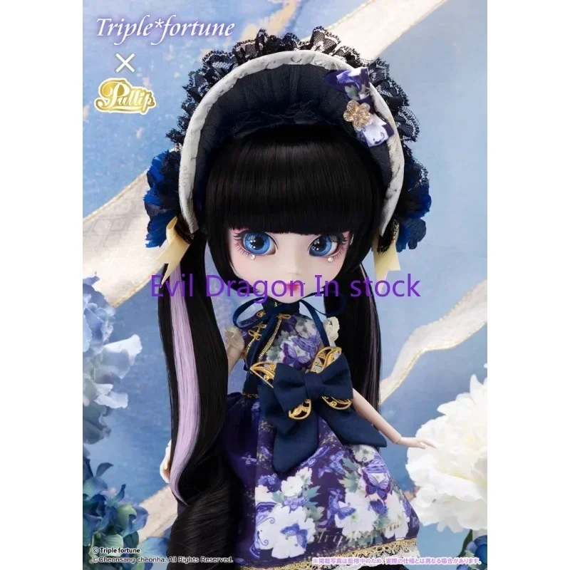 

Оригинальная оригинальная подлинная фигурка Pullip Tillet P-280 Triple Wealth 1/6, аутентичная фигурка, модель игрушки, коллекционная кукла, подарок
