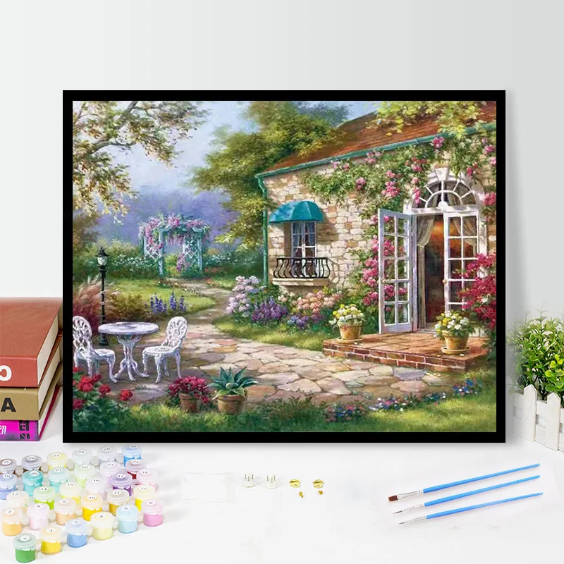 

4603081 Digital oil painting living room decorative painting sofa background wall hanging painting