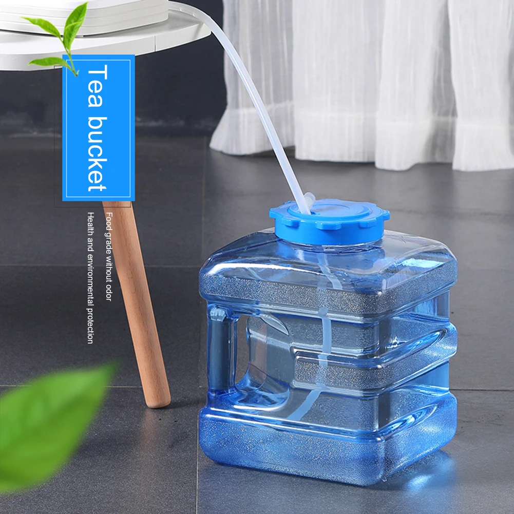 Portable 7.5/10/15L Water Container with Faucet Self-Driving Tour Leakproof Camping Water Bucket Tank for Picnic Hiking ﻿ image 2