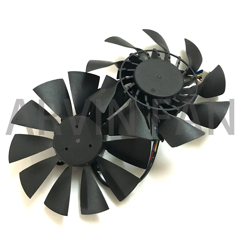 2Pcs/Set 95mm 12V 0.5A T129215SU,Graphics Card Fan,VGA Cooler,For GTX 780-DC2,GTX 780TI,STRIKER-GTX 760,Replace FD10015H12S