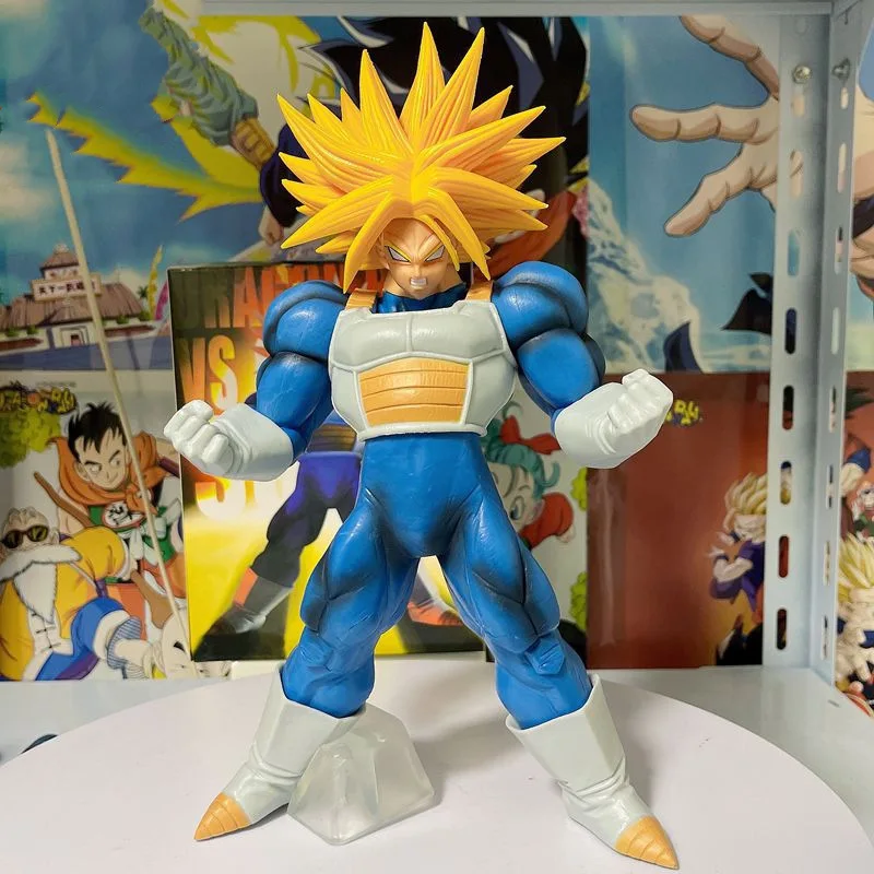 

Anime Dragon Ball Super Saiyan Big Muscle Torankusu Standing Posture Statue PVC Action Figure Collectible Model Toy Baged