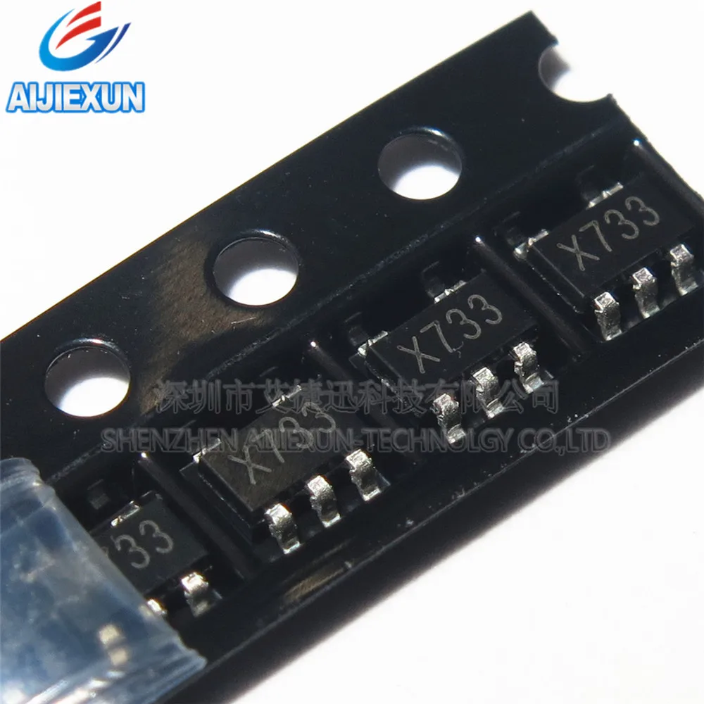 

100 шт. SGM2007-3.3XN5 X733 SOT-23-5 SGM2007 малой мощности, с низким падением напряжения, 300 мА, RF - линейные регуляторы на складе Новые и оригинальные