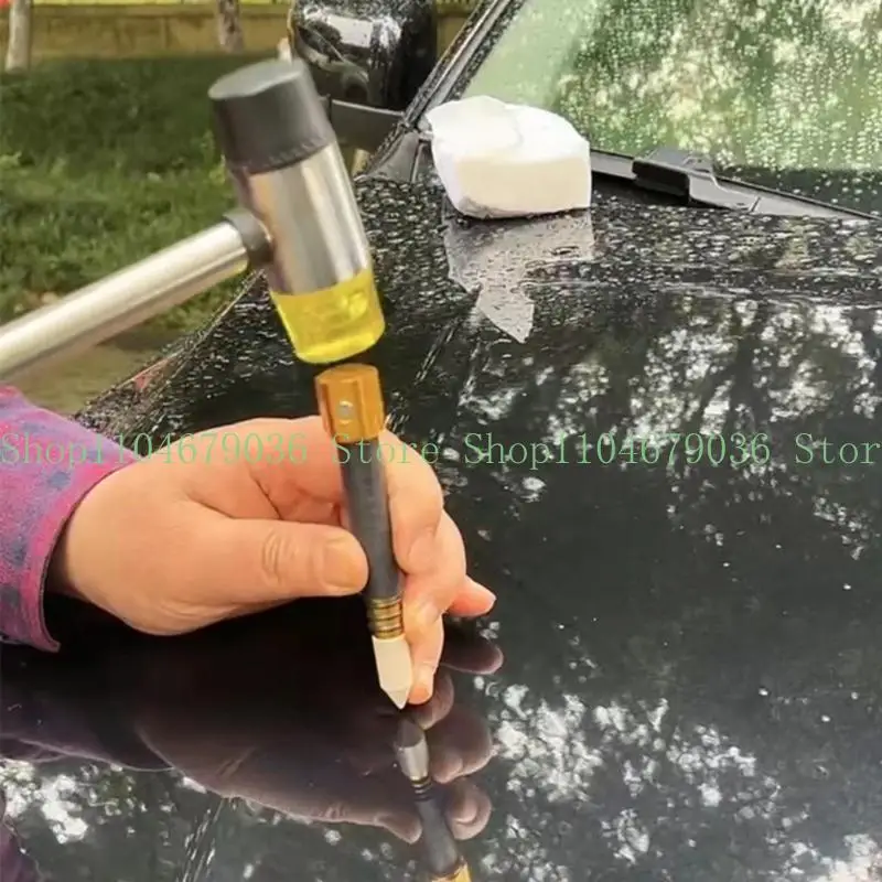 

652F Anti Slip Automobile Car Body Dent Repair Tool Removable Leveling Pen 4pcs