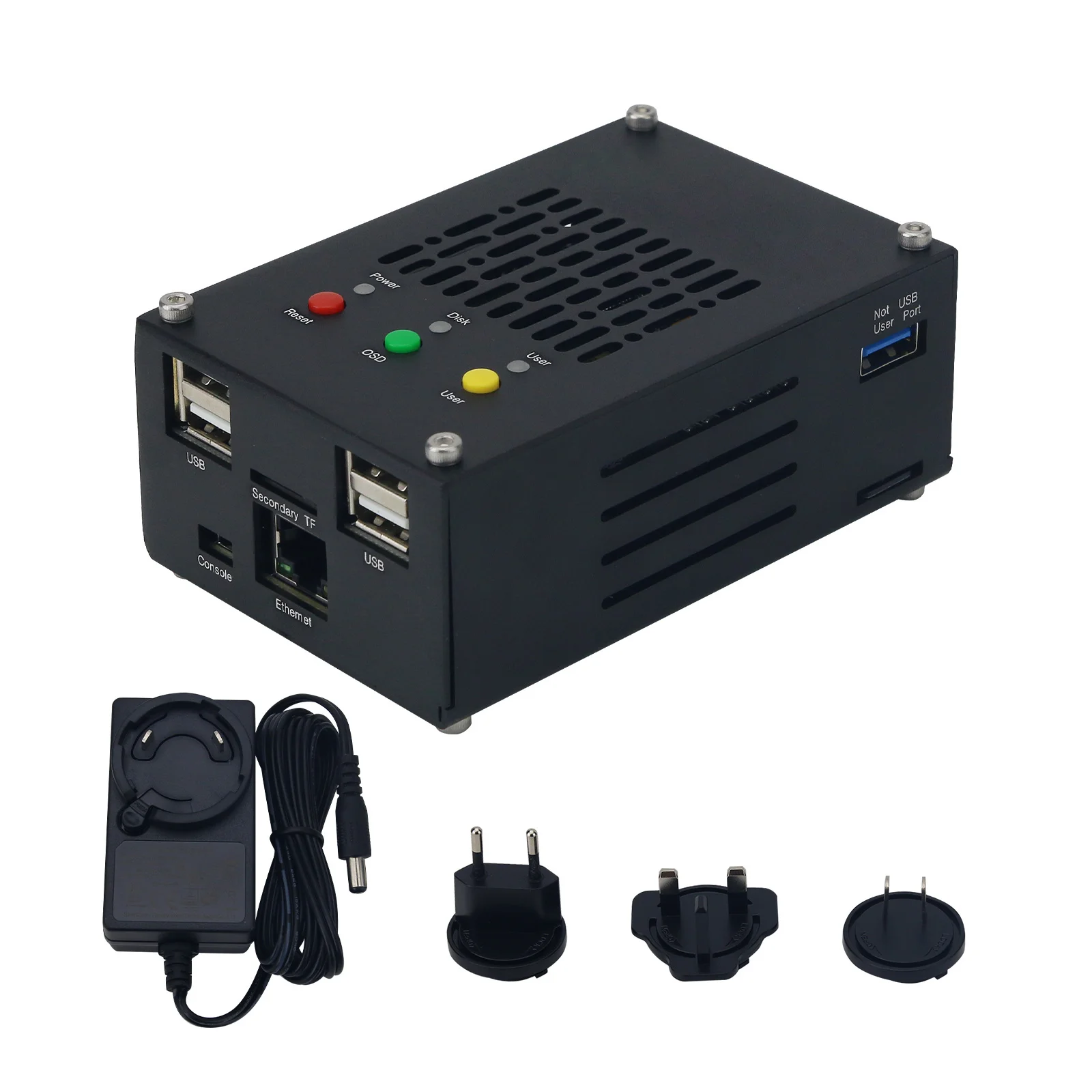 Osmist Game Console With Cyclone V SoC FPGA Development Board Metal Case And 32gb Tf Card