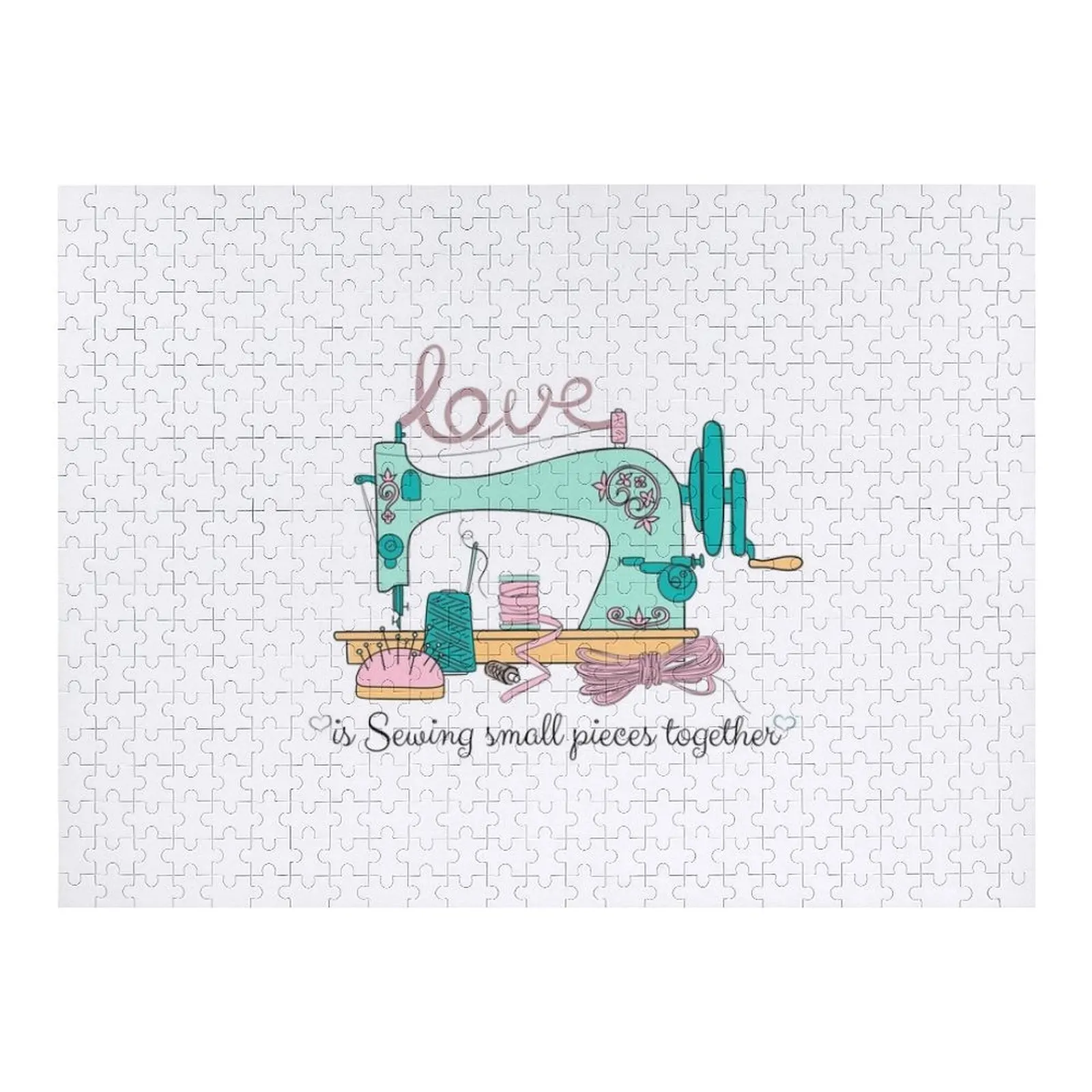 

День швейной машины, забавные цитаты, головоломка, индивидуальный подарок для ребенка, персонализированный пазл для женатых