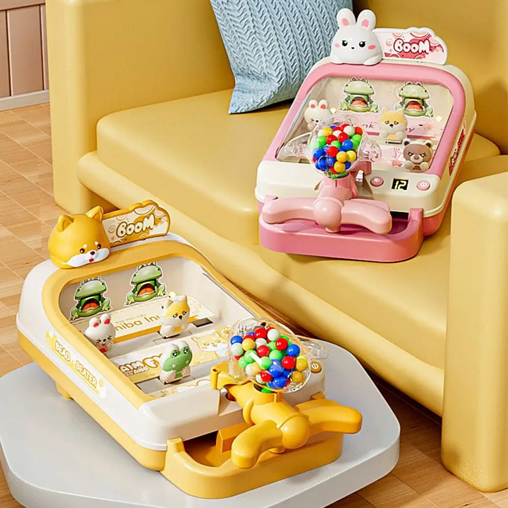 恐竜ピンボールマシンテーブルゲームボードシューティングゲーム幼児ボードバニー犬教育インタラクティブ電子パズルおもちゃ
