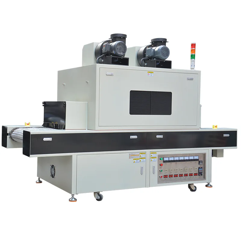 UV curing machine, multi-sided irradiation UV ink curing UV tunnel furnace UVLED light multi-wavelength suitable